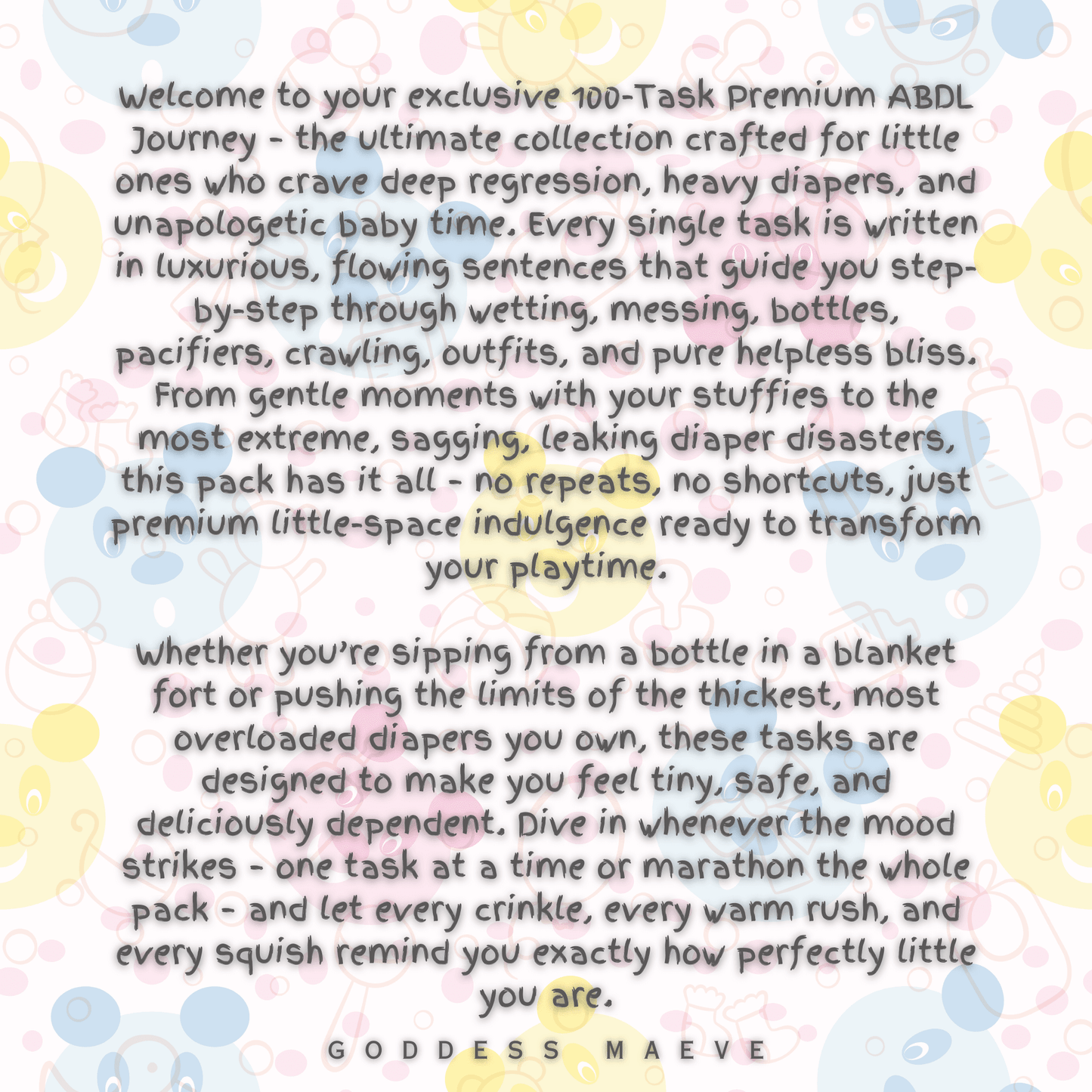 100 Ultimate Tasks Pack Digital Download PDF Goddess Maeve - Goddess Maeve